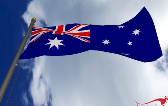 Australia Immigration Proffesionals flag and logo